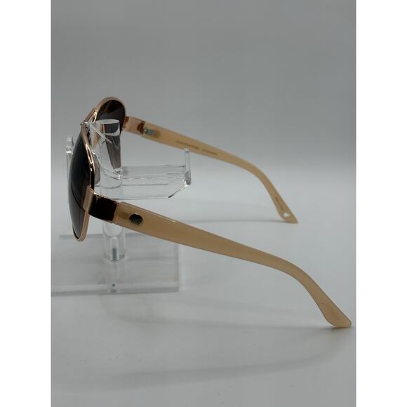 Juicy Couture Aviator Sunglasses Brown Gradient Rose Gold Beige Women WJC61SG28S main image 8